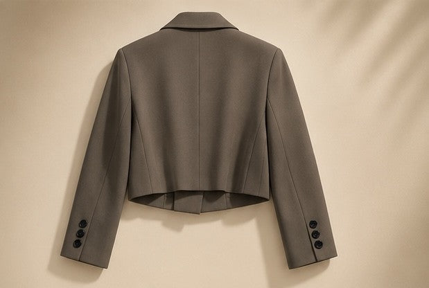 Blazer Cropped Alfaiataria