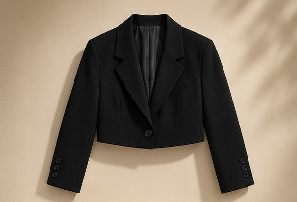 Blazer Cropped Alfaiataria