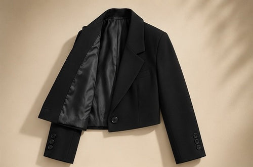 Blazer Cropped Alfaiataria