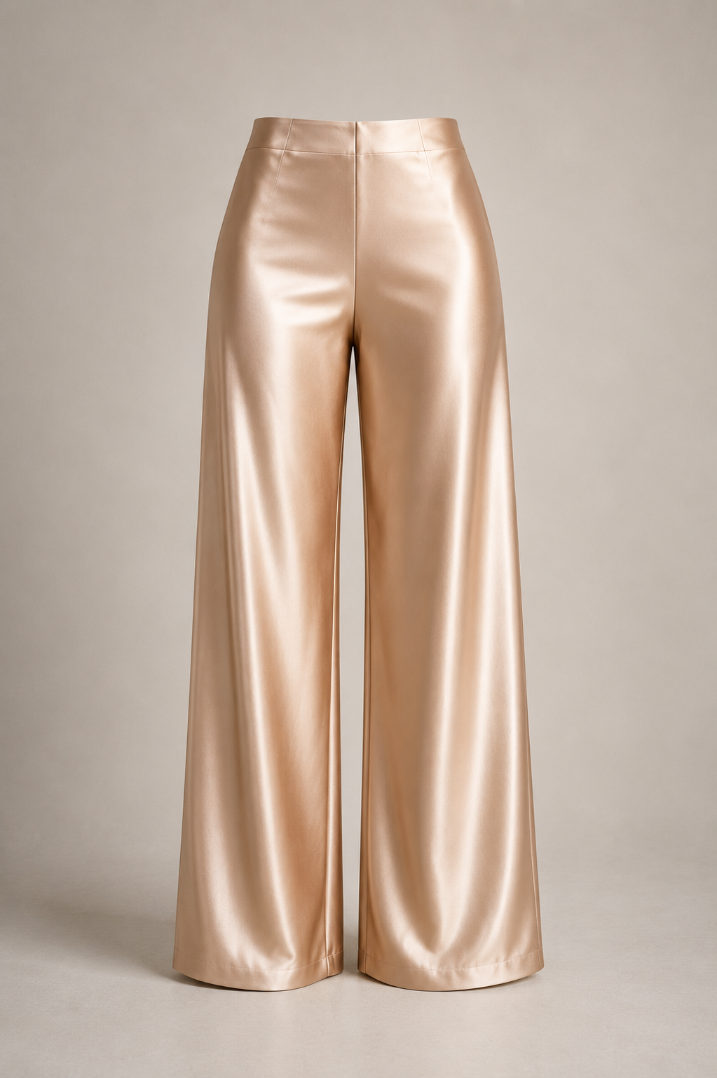 Calça Pantalona em Cetim