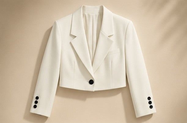 Blazer Cropped Alfaiataria